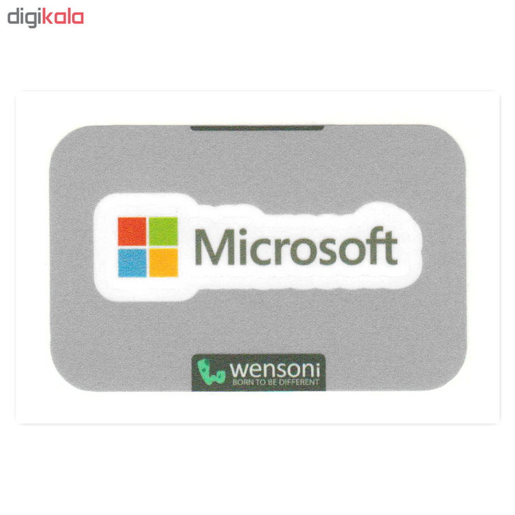 استیکر ونسونی طرح MicroSoft Text Logo تولیدی مستر لوکسینو