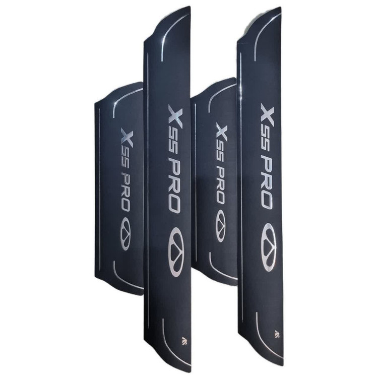 برچسب پارکابی خودرو امیران اسپرت طرح چرم کد 2025049 مناسب برای X55 PRO مجموعه 4 عددی تولیدی مستر لوکسینو