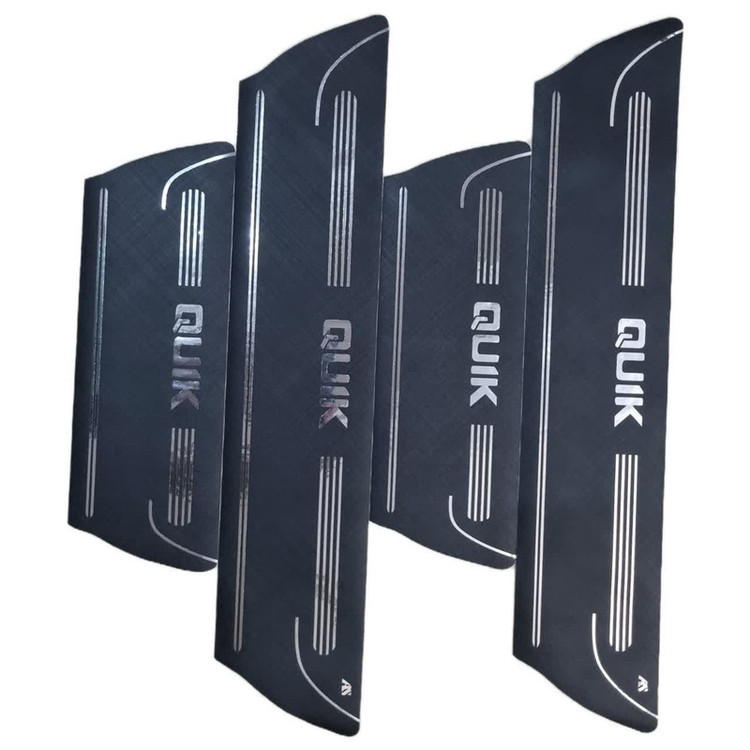برچسب پارکابی خودرو امیران اسپرت طرح چرم کد 2025011 مناسب برای کوییک مجموعه 4 عددی تولیدی مستر لوکسینو