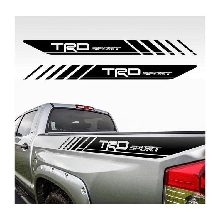 برچسب بدنه خودرو طرح TRD کد So003M بسته دو عددی تولیدی مستر لوکسینو