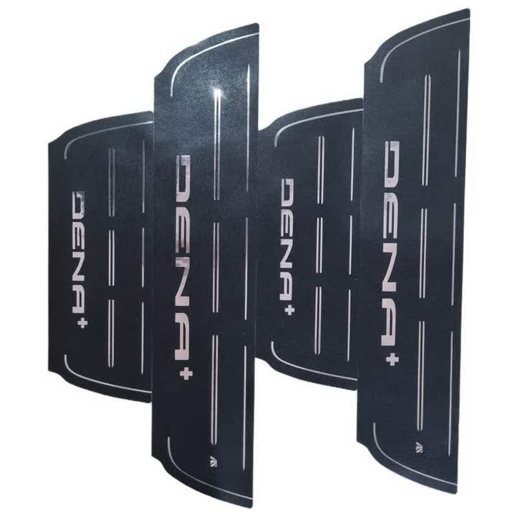 برچسب پارکابی خودرو امیران اسپرت طرح چرم کد 2025029 مناسب برای دناپلاس مجموعه 4 عددی تولیدی مستر لوکسینو