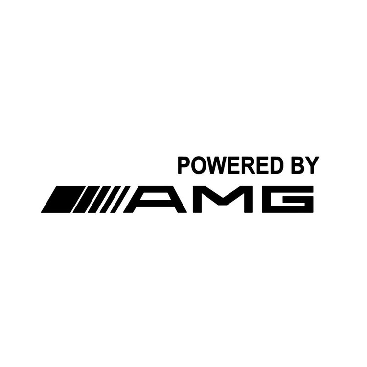 برچسب بدنه خودرو طرح AMG کد 5012 تولیدی مستر لوکسینو
