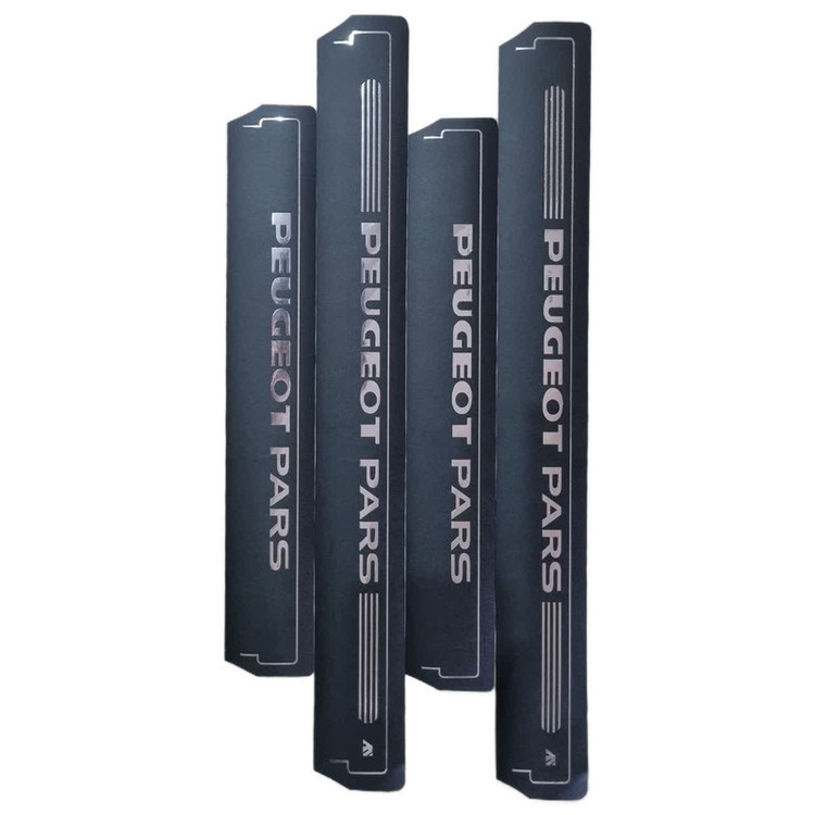 برچسب پارکابی خودرو امیران اسپرت طرح چرم کد 2025040 مناسب برای پژو پارس مجموعه 4 عددی تولیدی مستر لوکسینو