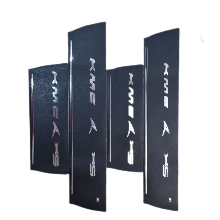 برچسب پارکابی خودرو امیران اسپرت طرح چرم کد 2025035 مناسب برای کی ام سی X5 مجموعه 4 عددی تولیدی مستر لوکسینو