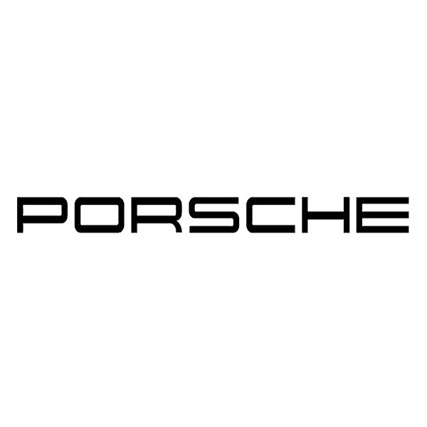 برچسب بدنه خودرو مارکت میکس طرح لوگو پورشه مدل Porsche Logo کد 1133MMIX تولیدی مستر لوکسینو