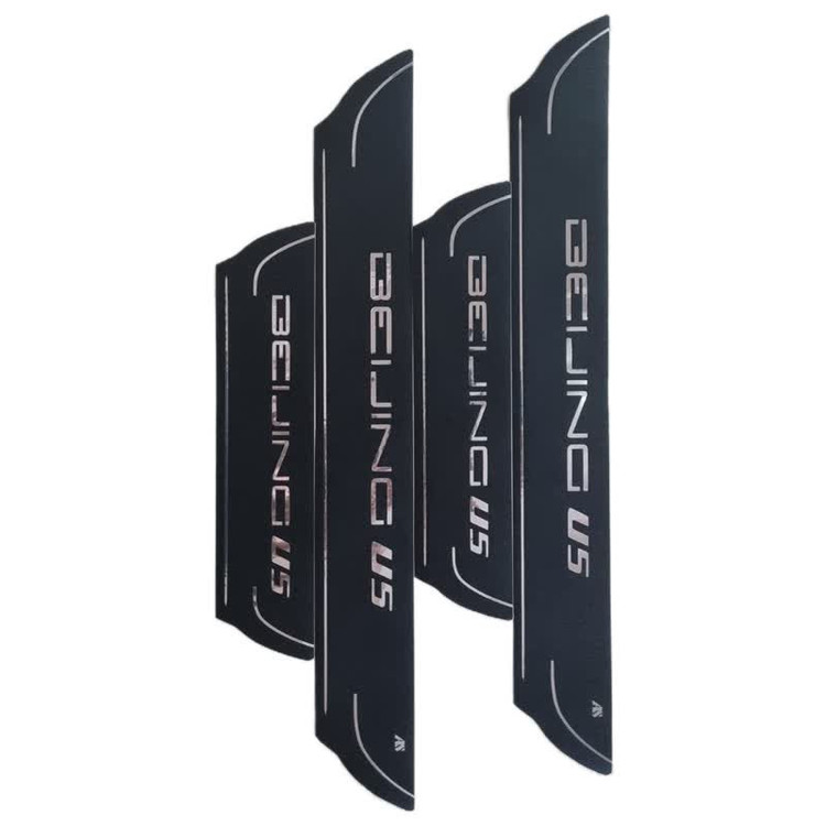 برچسب پارکابی خودرو امیران اسپرت طرح چرم کد 2025108 مناسب برای بیجینگ U5 مجموعه 4 عددی تولیدی مستر لوکسینو