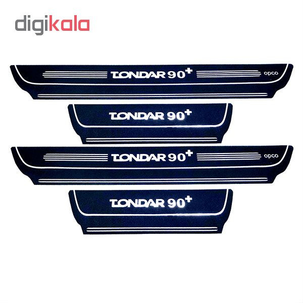 برچسب پارکابی خودرو کد SK052 مناسب برای تندر 90 پلاس مجموعه 4 عددی تولیدی مستر لوکسینو