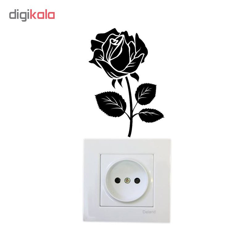 استیکر کلید و پریز طرح گل کد S326 تولیدی مستر لوکسینو