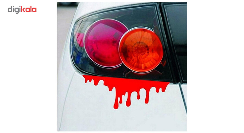استیکر ماشین دکوگراف مدل Blood کد 102 تولیدی مستر لوکسینو