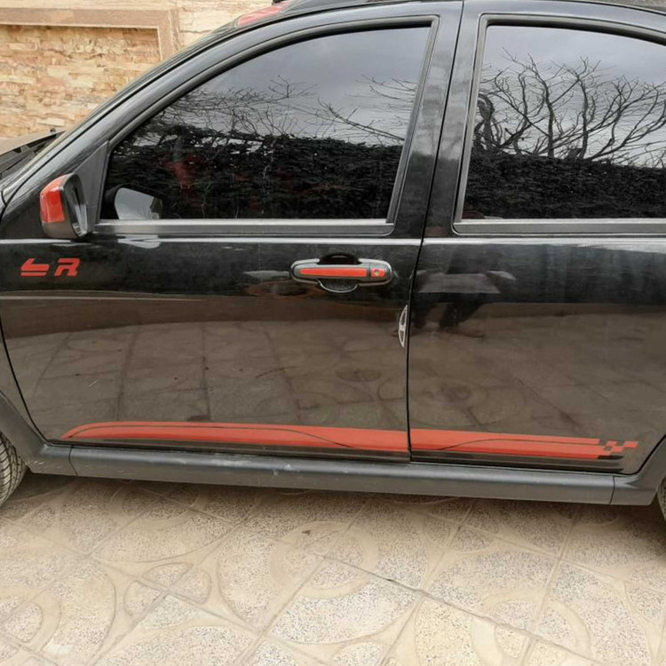 برچسب بدنه خودرو ونگارد طرح اسپورت کامل بسته 8 عددی تولیدی مستر لوکسینو
