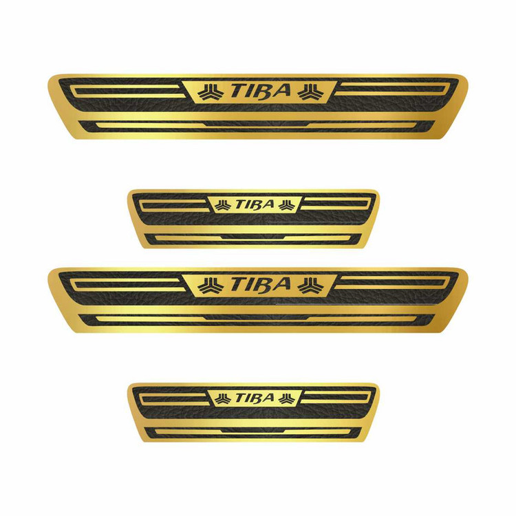 برچسب پارکابی خودرو کد SD01 مناسب برای تیبا بسته 4 عددی تولیدی مستر لوکسینو