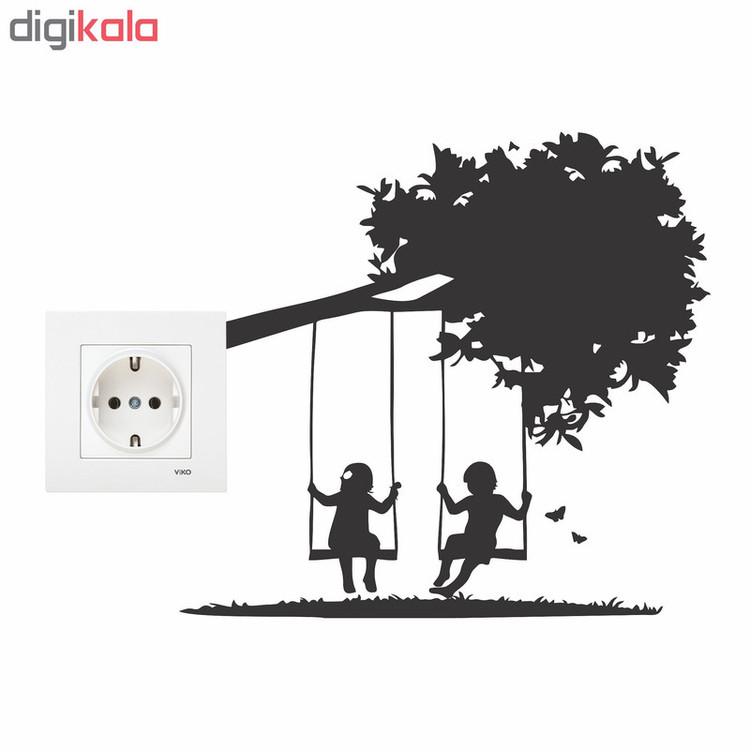 استیکر کلید و پریز کد 101041 تولیدی مستر لوکسینو