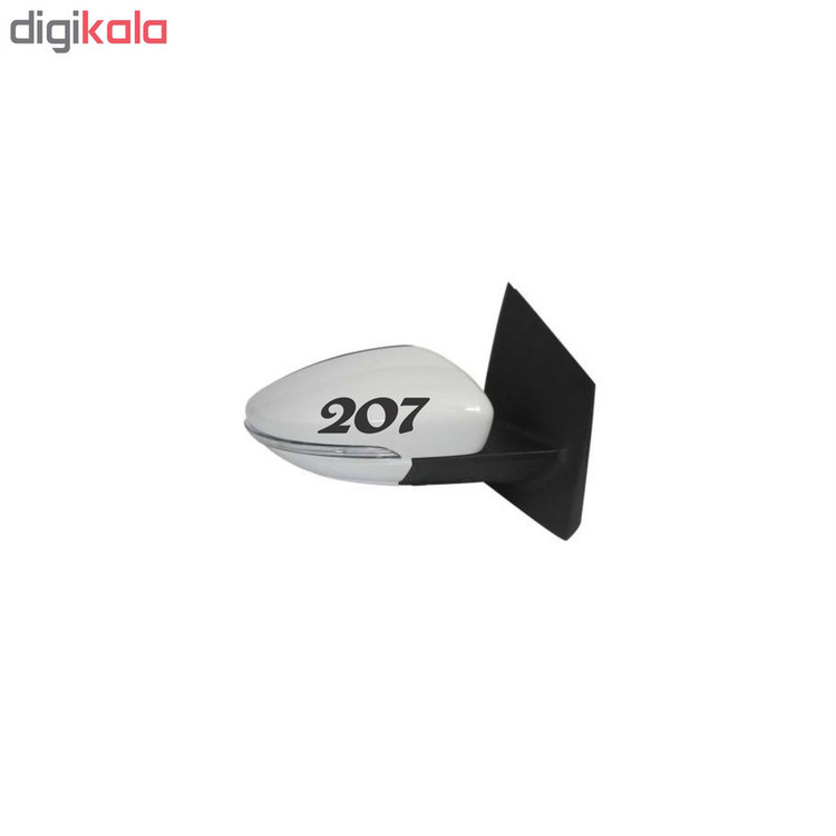 استیکر خودرو 207 کد 101266 دو عددی تولیدی مستر لوکسینو