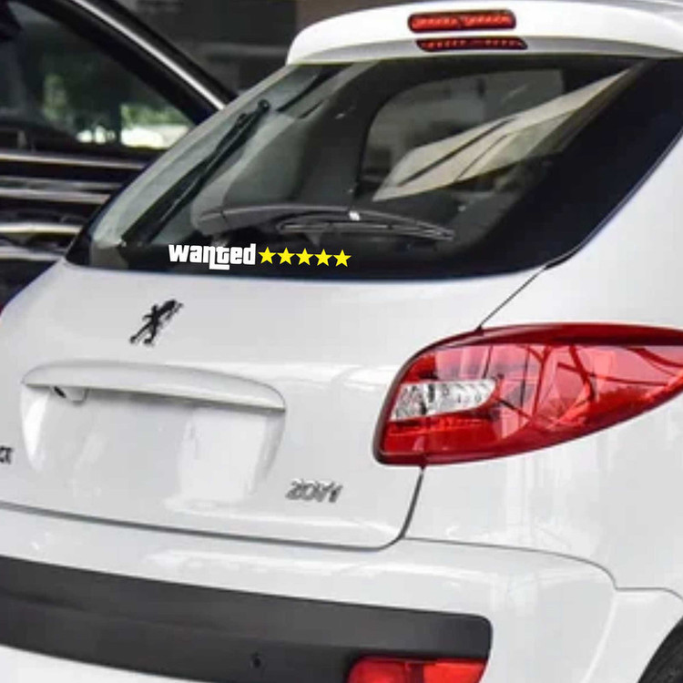 برچسب بدنه خودرو طرح GTAWANTED کد VG01 تولیدی مستر لوکسینو