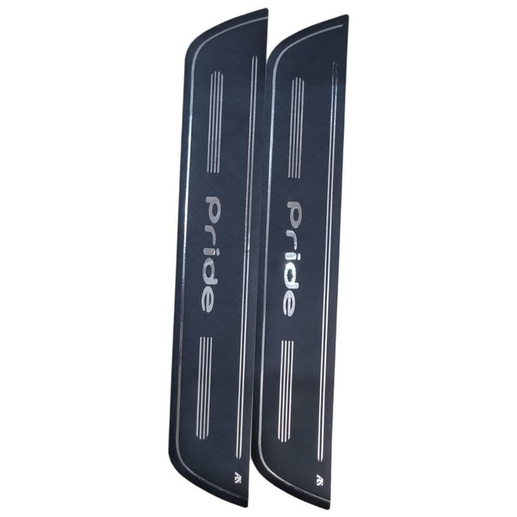 برچسب پارکابی خودرو امیران اسپرت طرح چرم کد 2025045 مناسب برای وانت پراید 151 مجموعه 2 عددی تولیدی مستر لوکسینو