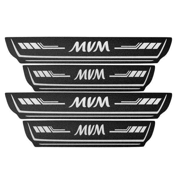 پارکابی خودرو آداک طرح چرم کد MVM01 مناسب برای ام وی ام 110 مجموعه 4 عددی تولیدی مستر لوکسینو