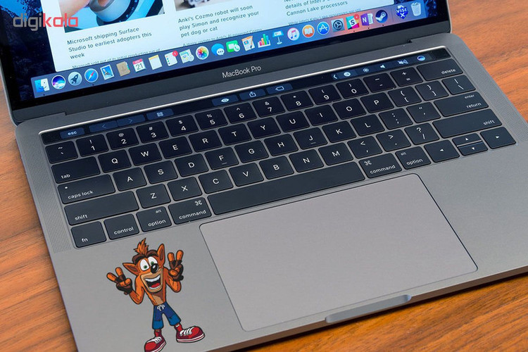 استیکر لپ تاپ وی وین آرت طرح Crash Bandicoot کد P142 تولیدی مستر لوکسینو