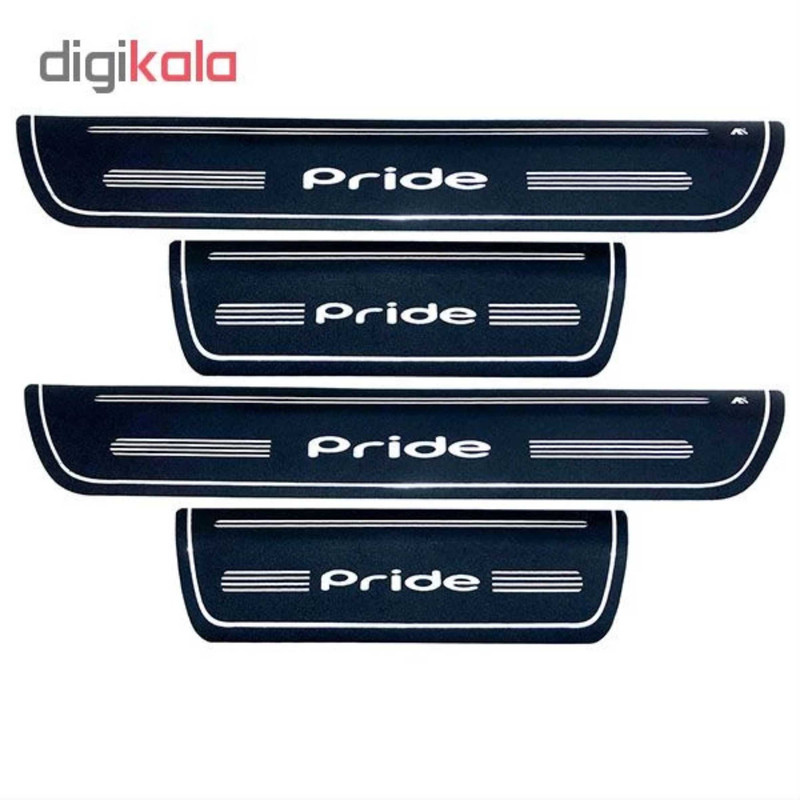 برچسب پارکابی خودرو کد S1 مناسب برای پراید مجموعه 4 عددی تولیدی مستر لوکسینو