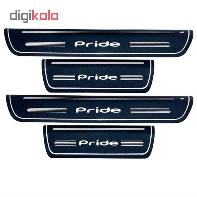 برچسب پارکابی خودرو کد S1 مناسب برای پراید مجموعه 4 عددی تولیدی مستر لوکسینو