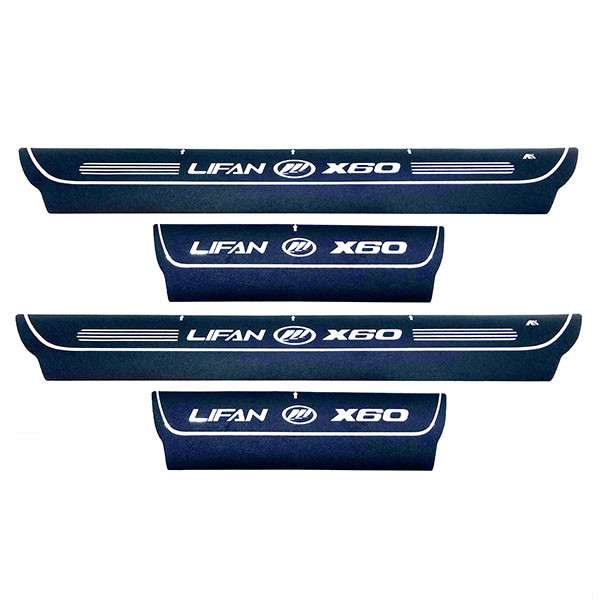 برچسب پارکابی خودرو کد SK041 مناسب برای لیفان ایکس 60 مجموعه 4 عددی تولیدی مستر لوکسینو