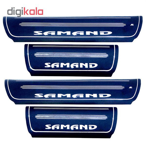 برچسب پارکابی خودرو کد SK038 مناسب برای سمند مجموعه 4 عددی تولیدی مستر لوکسینو
