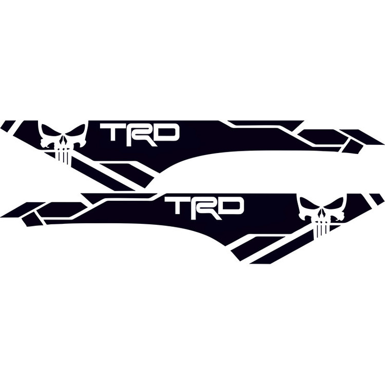 برچسب خودرو طرح TRD آفرود تولیدی مستر لوکسینو
