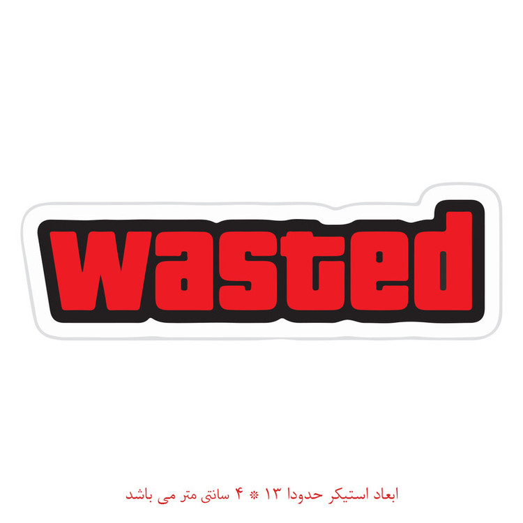 استیکر خودرو کد 1166 تولیدی مستر لوکسینو
