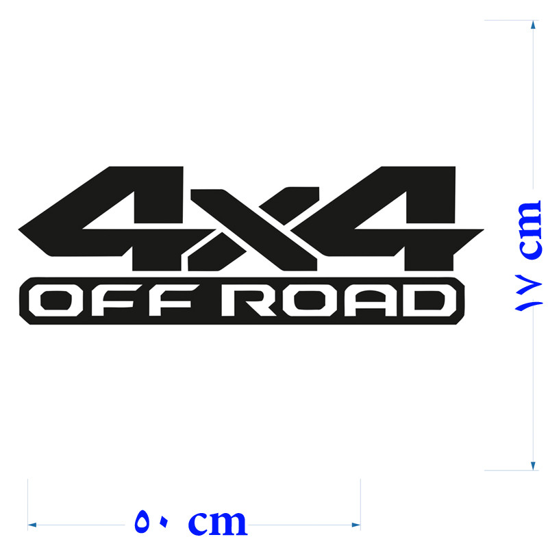 برچسب بدنه خودرو طرح 4X4 آفرود کد m-107 تولیدی مستر لوکسینو