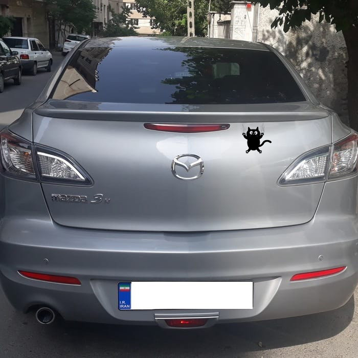 برچسب بدنه خودرو شیپرس طرح گربه کد Sg004M تولیدی مستر لوکسینو