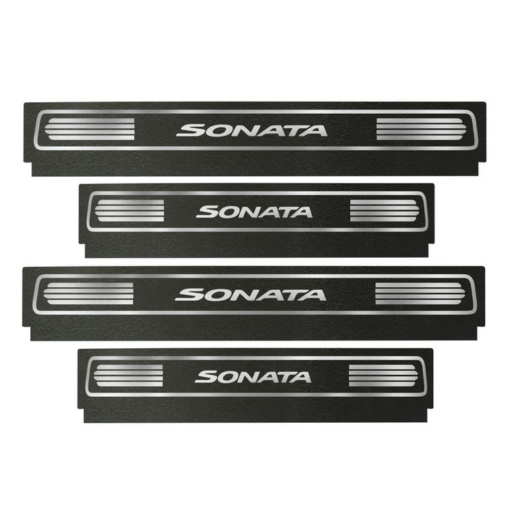 برچسب پارکابی خودرو مهدیار طرح چرم کد SP150 مناسب برای سوناتا بسته 4 عددی تولیدی مستر لوکسینو