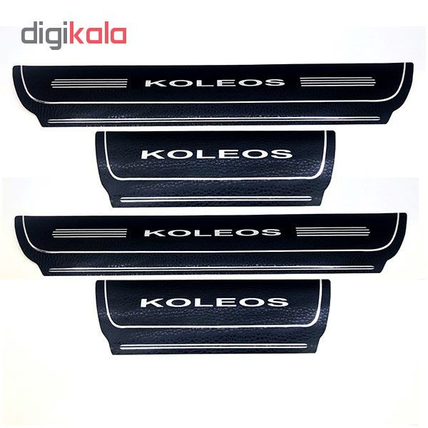 برچسب پارکابی خودرو کد SK021 مناسب برای رنو کولئوس مجموعه 4 عددی تولیدی مستر لوکسینو