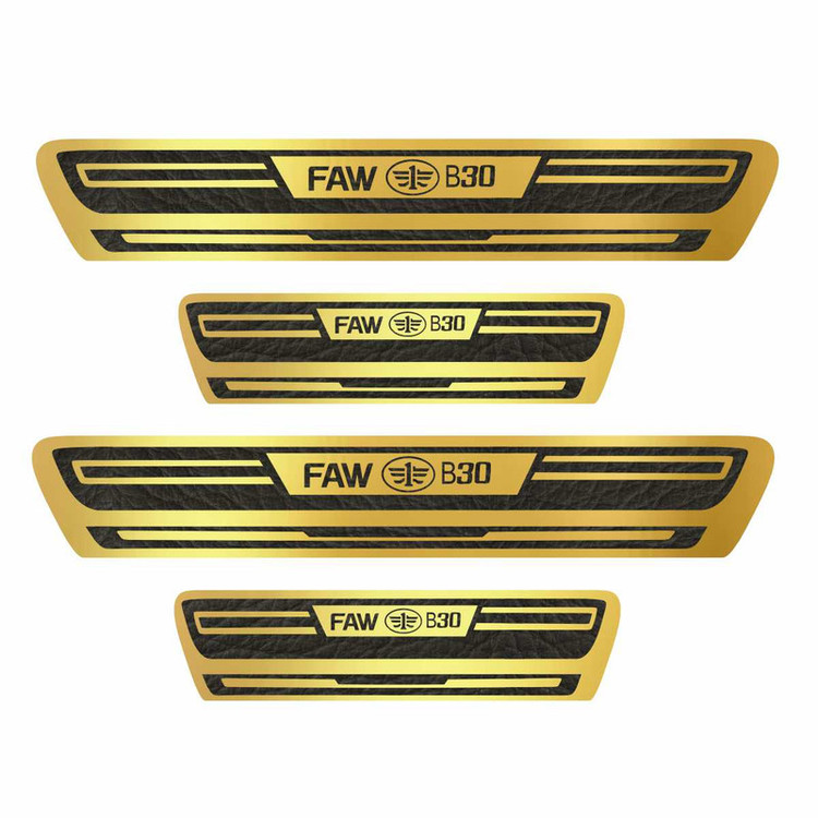 برچسب پارکابی خودرو کد A014 مناسب برای بسترن Faw B30 بسته 4 عددی تولیدی مستر لوکسینو