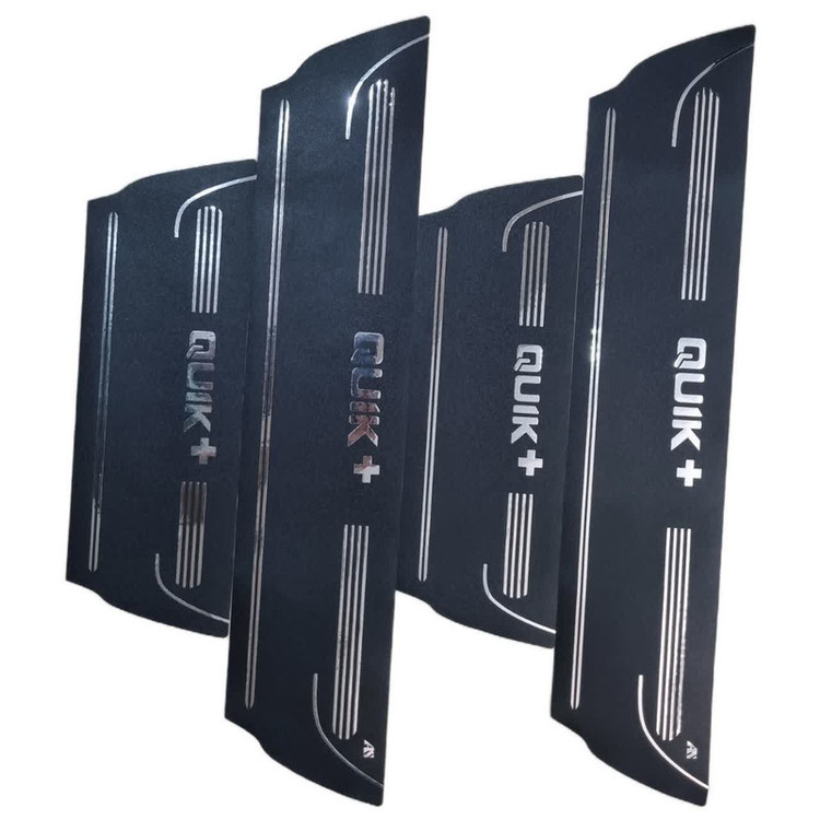 برچسب پارکابی خودرو امیران اسپرت طرح چرم کد 2025054 مناسب برای کوییک پلاس مجموعه 4 عددی تولیدی مستر لوکسینو