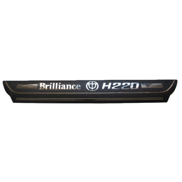 برچسب پارکابی خودرو مدل چرم کد BR142 مناسب برای برلیانس H220 بسته 4 عددی تولیدی مستر لوکسینو