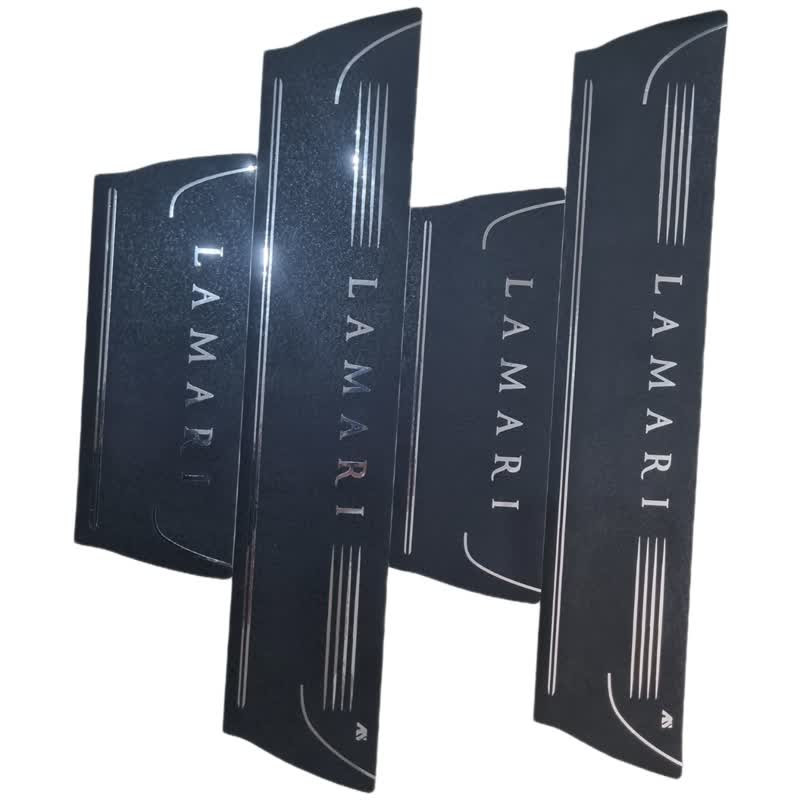 برچسب پارکابی خودرو امیران اسپرت طرح چرم کد 2025014 مناسب برای لاماری مجموعه 4 عددی تولیدی مستر لوکسینو