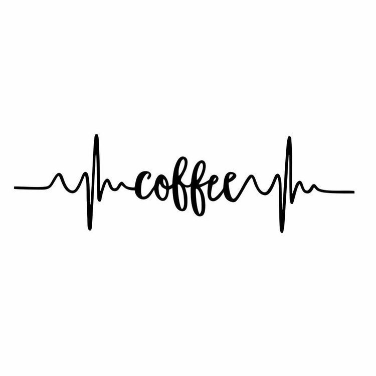 برچسب بدنه خودرو استیک طرح Cofee کد A تولیدی مستر لوکسینو