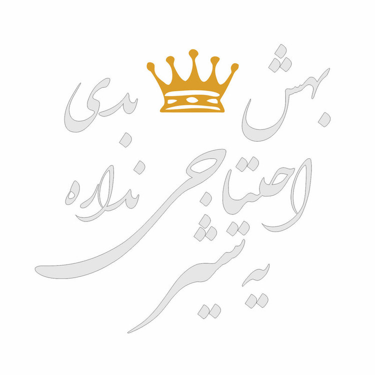 برچسب بدنه حودرو استیک طرح شیر احتیاجی نداره به تاج کد K01 تولیدی مستر لوکسینو